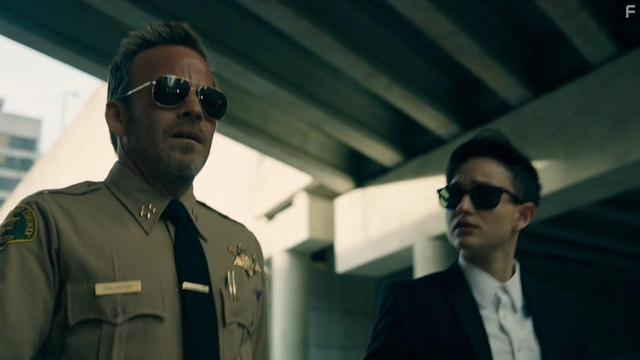 Stephen Dorff and Bex Taylor-Klaus in Deputy (2020)