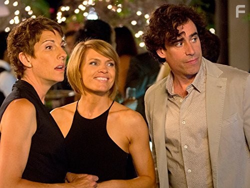 Tamsin Greig, Stephen Mangan, and Kathleen Rose Perkins in Эпизоды (2011)
