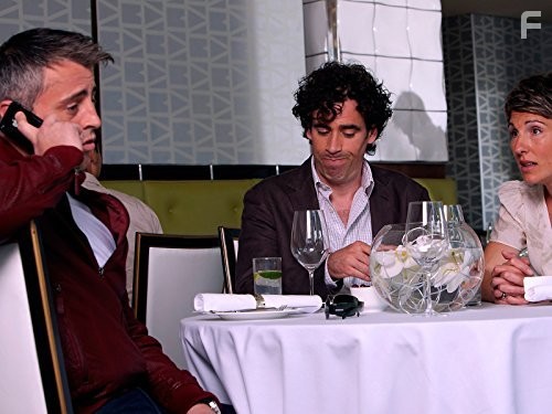 Matt LeBlanc, Tamsin Greig, and Stephen Mangan in Эпизоды (2011)