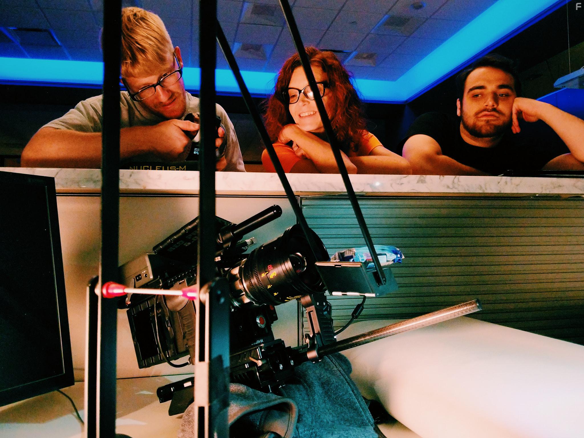 Titus Fox and Kris Young in Agent Jade Black (2020)