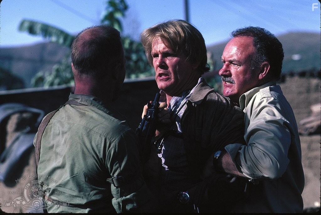 Gene Hackman and Nick Nolte in Под огнем (1983)