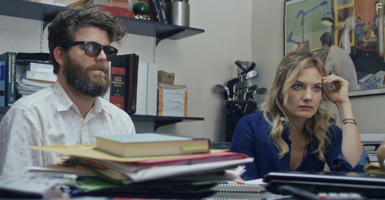 Kristin Slaysman and Scott Rodgers in Dr. Brinks & Dr. Brinks (2017)