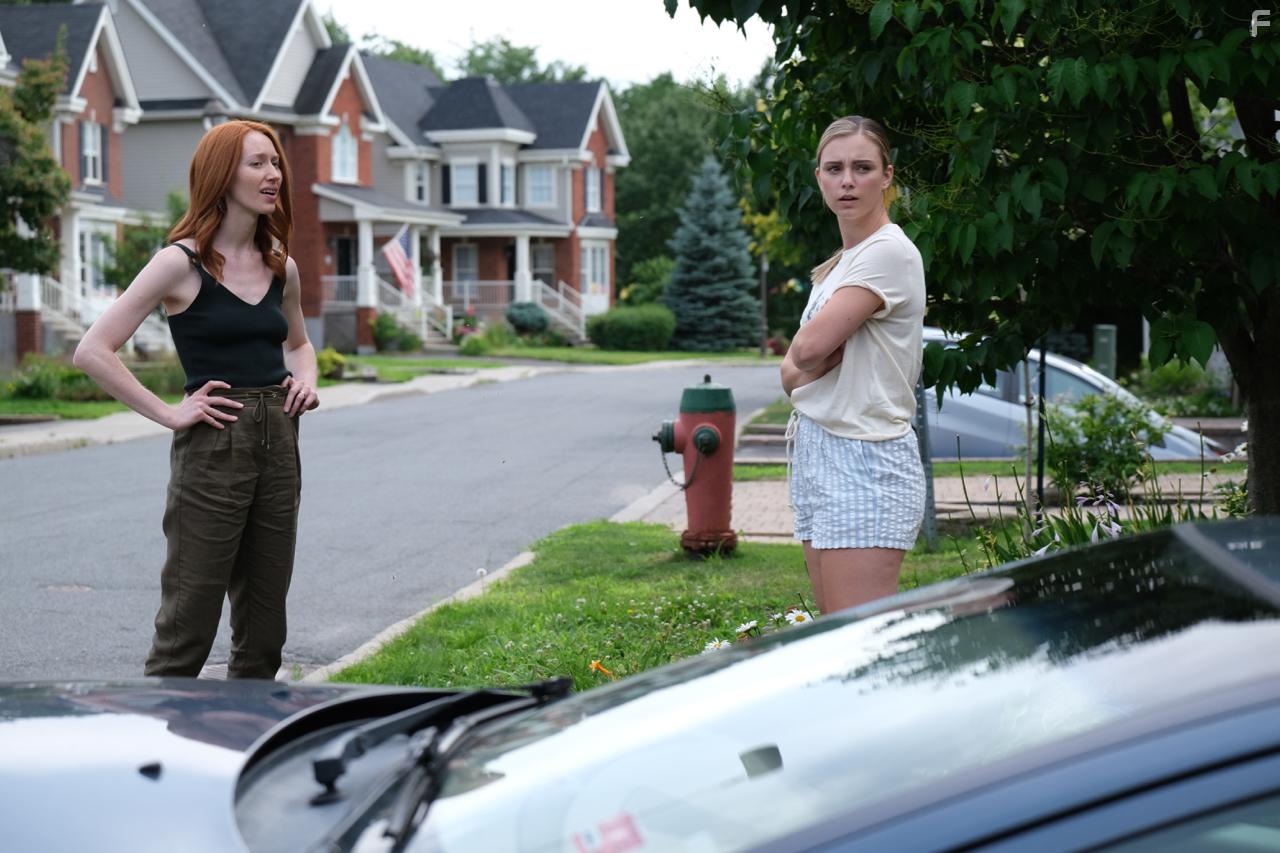 Kira Guloien and Aviva Mongillo in Glass Houses (2020)