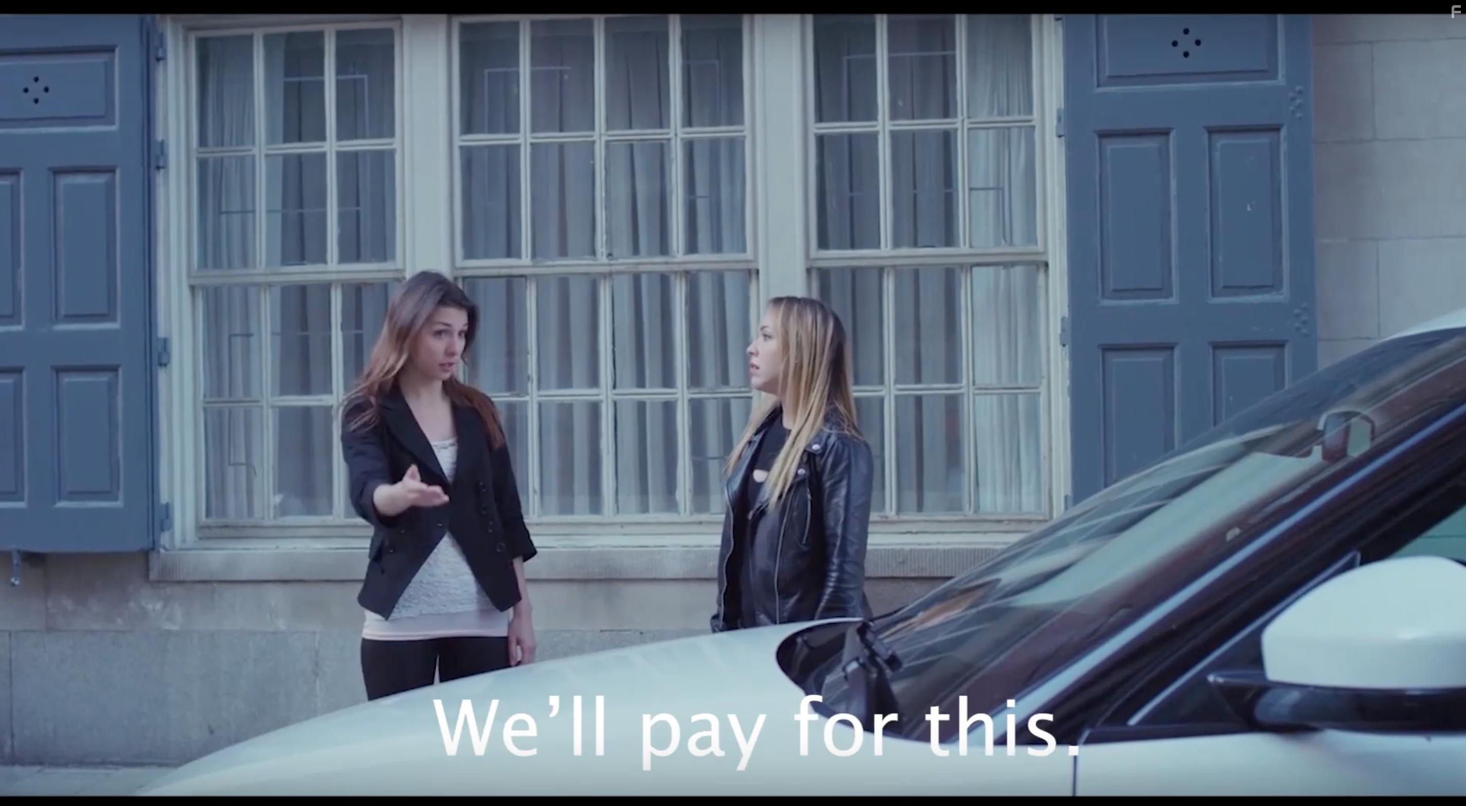 Gabriela Kostadinova and Dayana Aleksandrova in 'Flimsy Company'