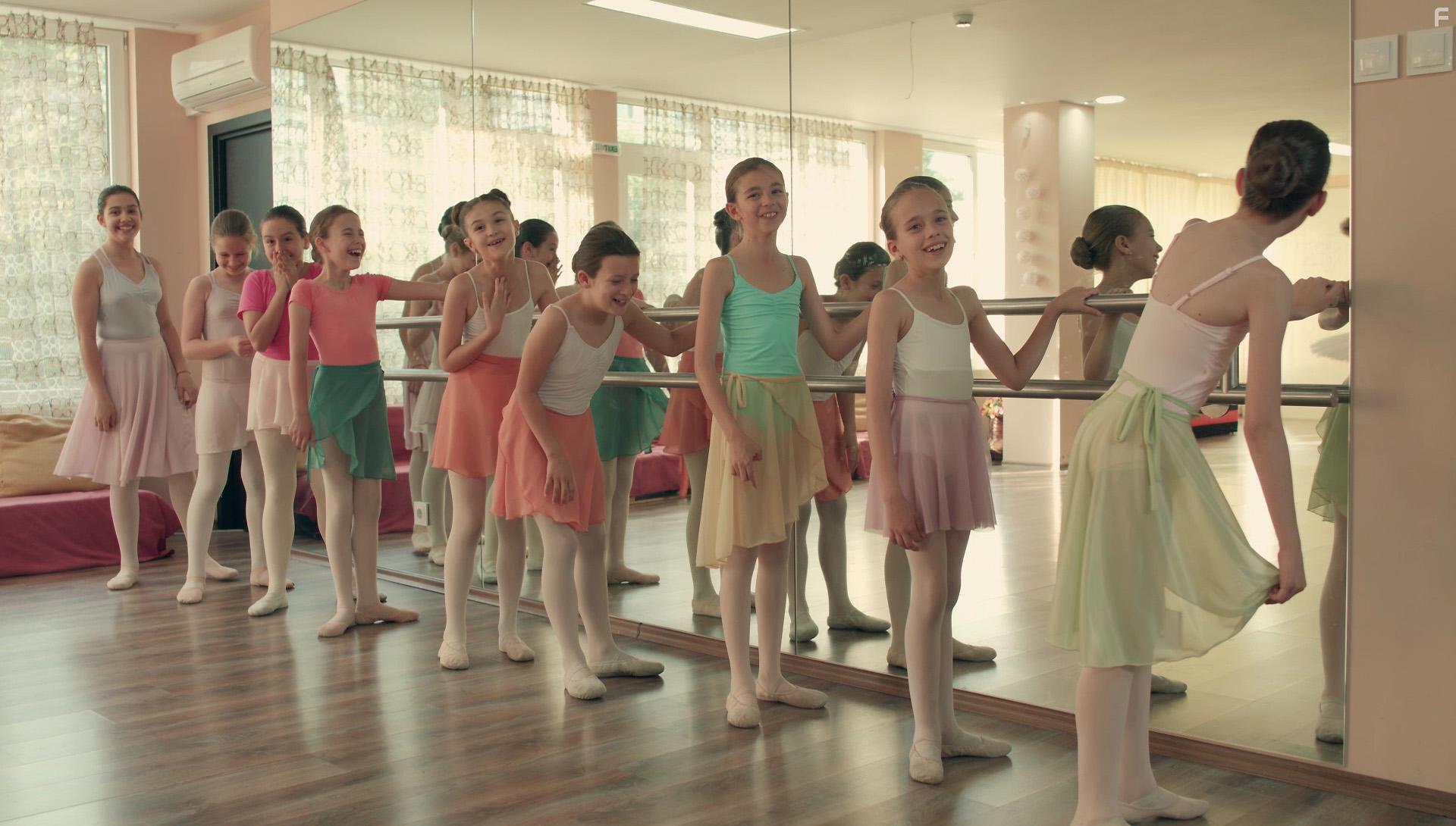 Zornitsa Ivanova, Ivet Mitova, and Nikoleta Maneva in The Curie Case (2018)