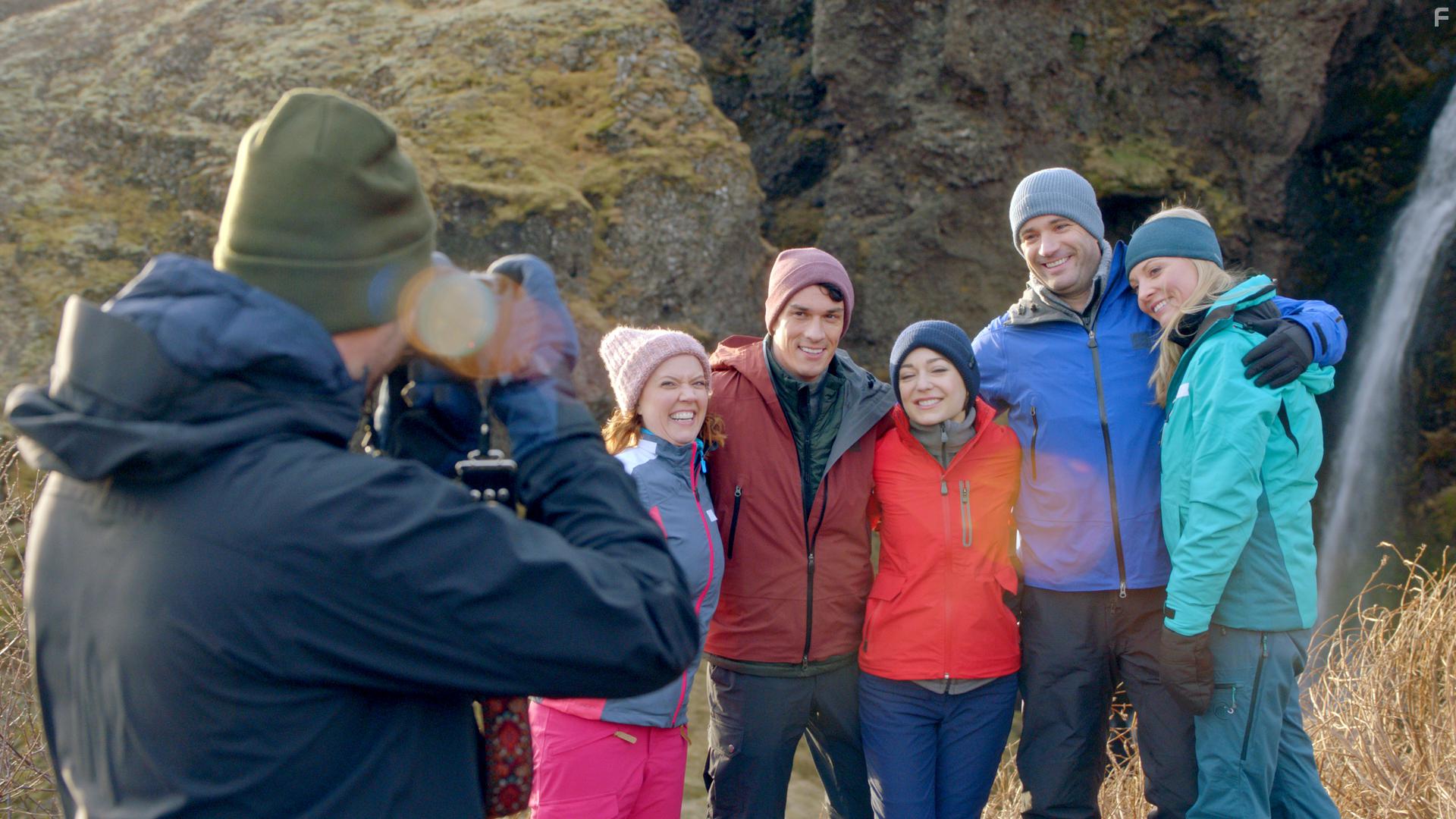 Kaitlin Doubleday, Jel Smundsson, Kate Easton, Preston Sadleir, Colin Donnell, and Patti Murin in Love on Iceland (2020)