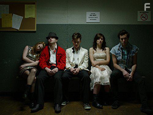 Josh Blaylock and Benji Dolly in Video Game High School (2012)