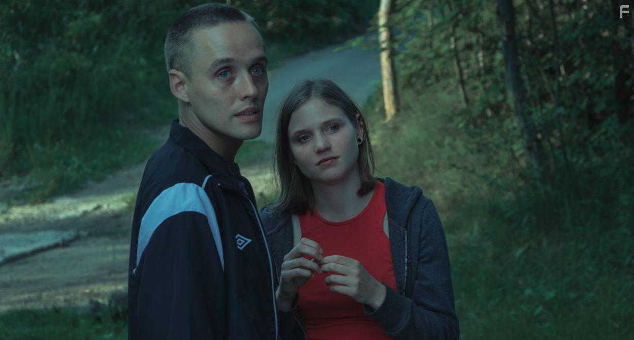 Bartosz Bielenia and Eliza Rycembel in Boze Cialo (2019)