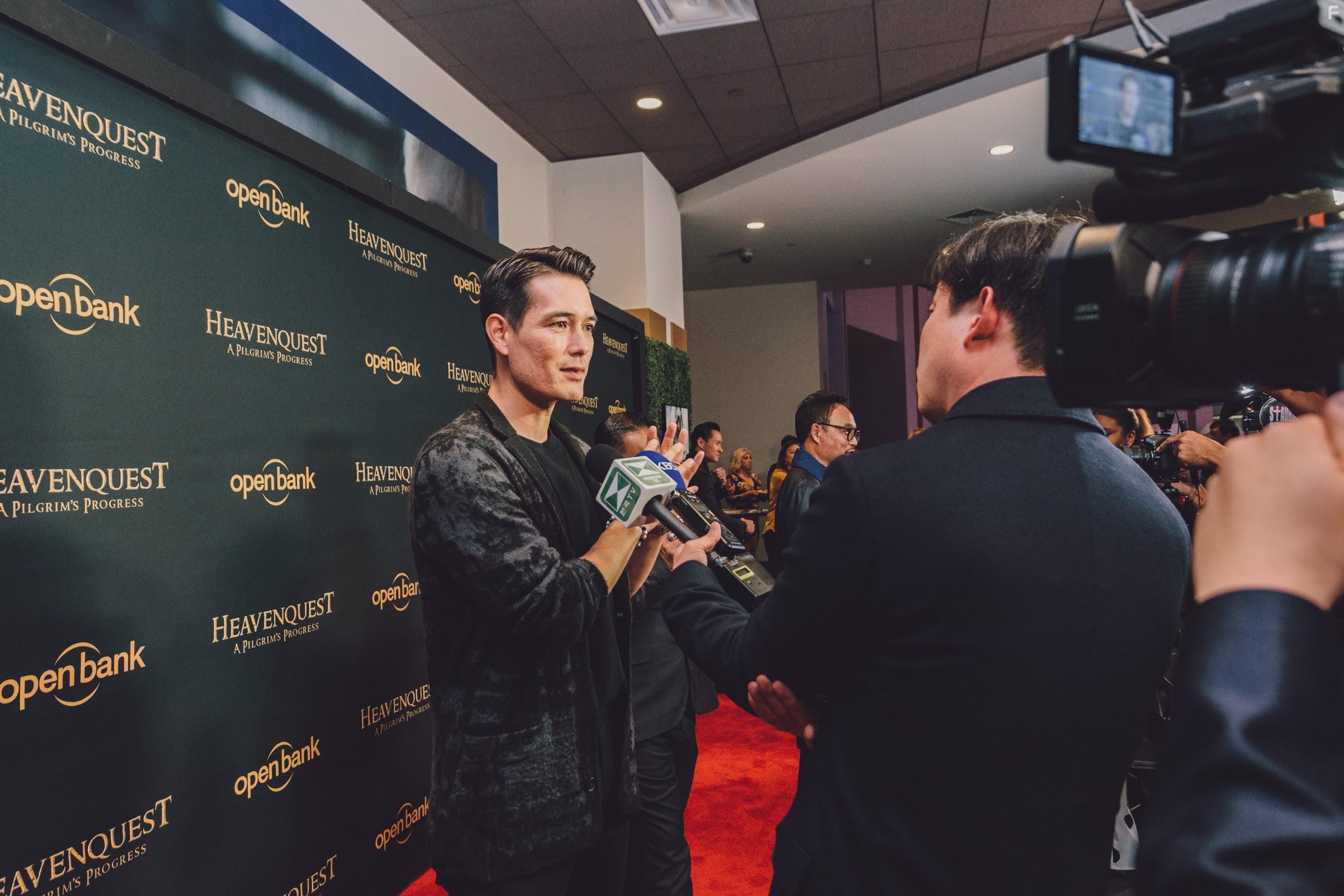 Ricky Kim at an event for Heavenquest: A Pilgrim's Progress (2020)