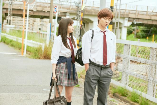 Shhei Nomura and Suzu Hirose in Chihayafuru: Musubi (2018)