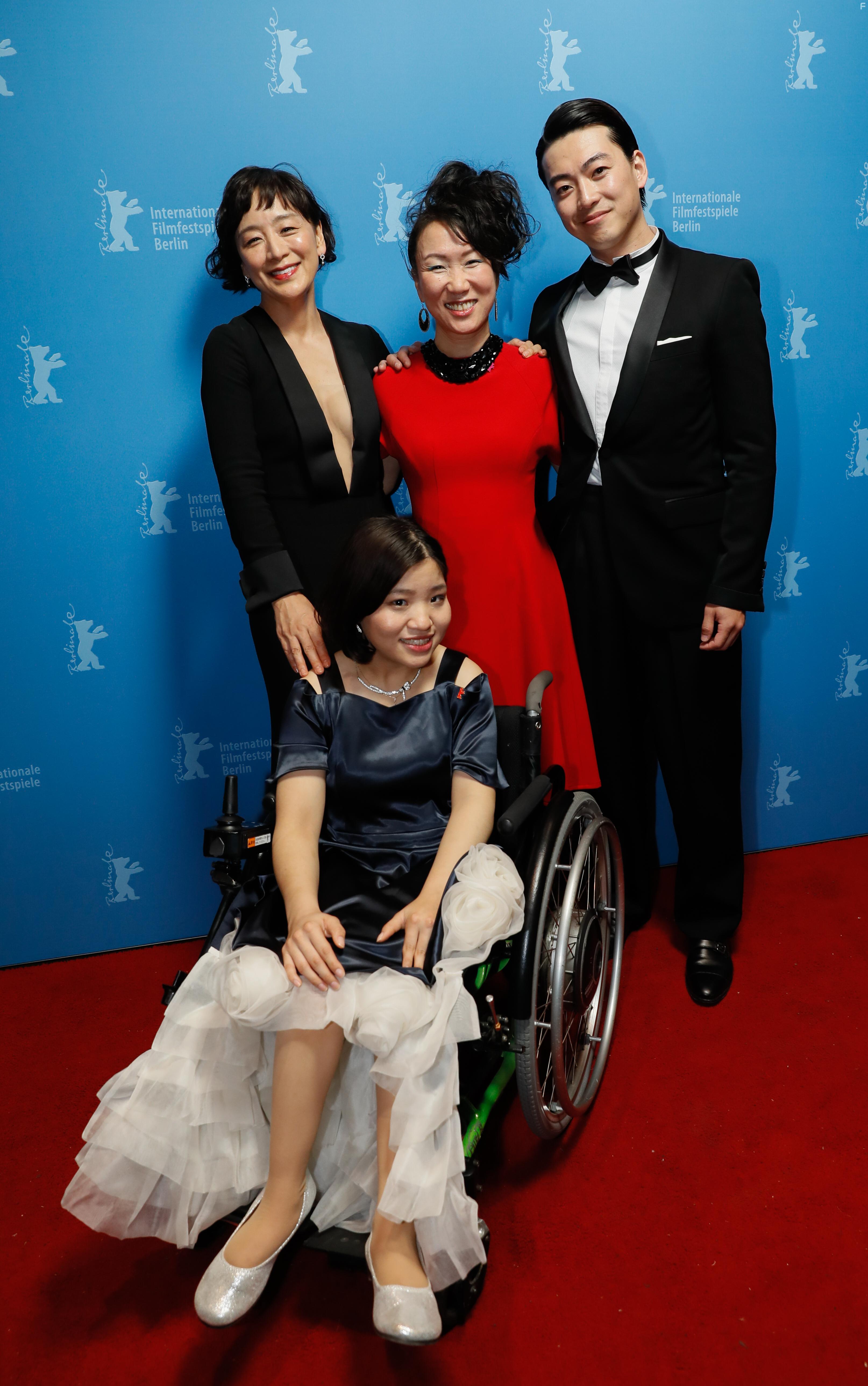 Mei Kayama, Hikari, Shunsuke Dait, and Misuzu Kanno at an event for 37 sekanzu (2019)