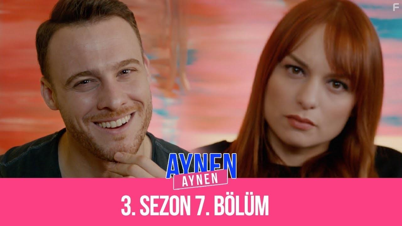 Kerem Brsin and Nilperi Sahinkaya in Aynen Aynen (2019)