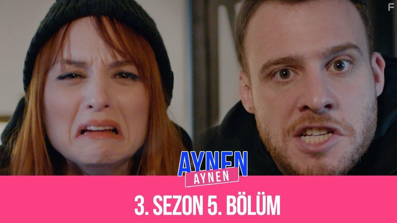 Kerem Brsin and Nilperi Sahinkaya in Aynen Aynen (2019)