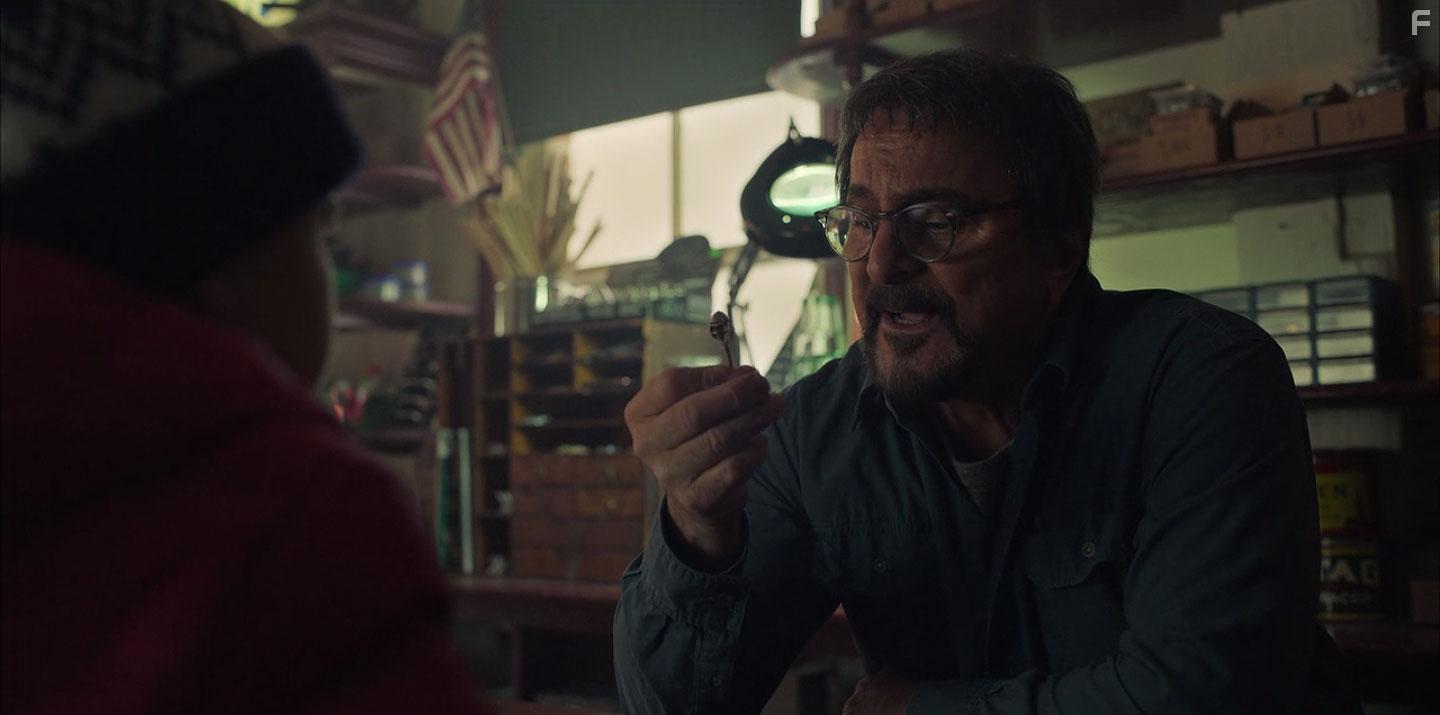 Tom Savini and Jackson Robert Scott in Locke & Key (2020)