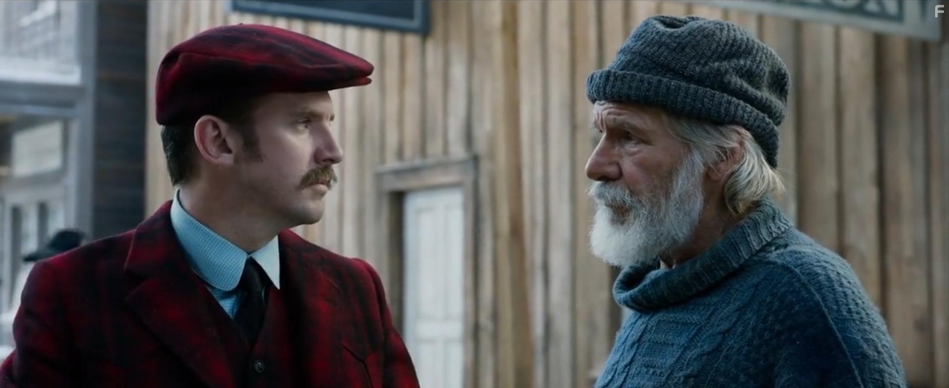 Harrison Ford and Dan Stevens in The Call of the Wild (2020)