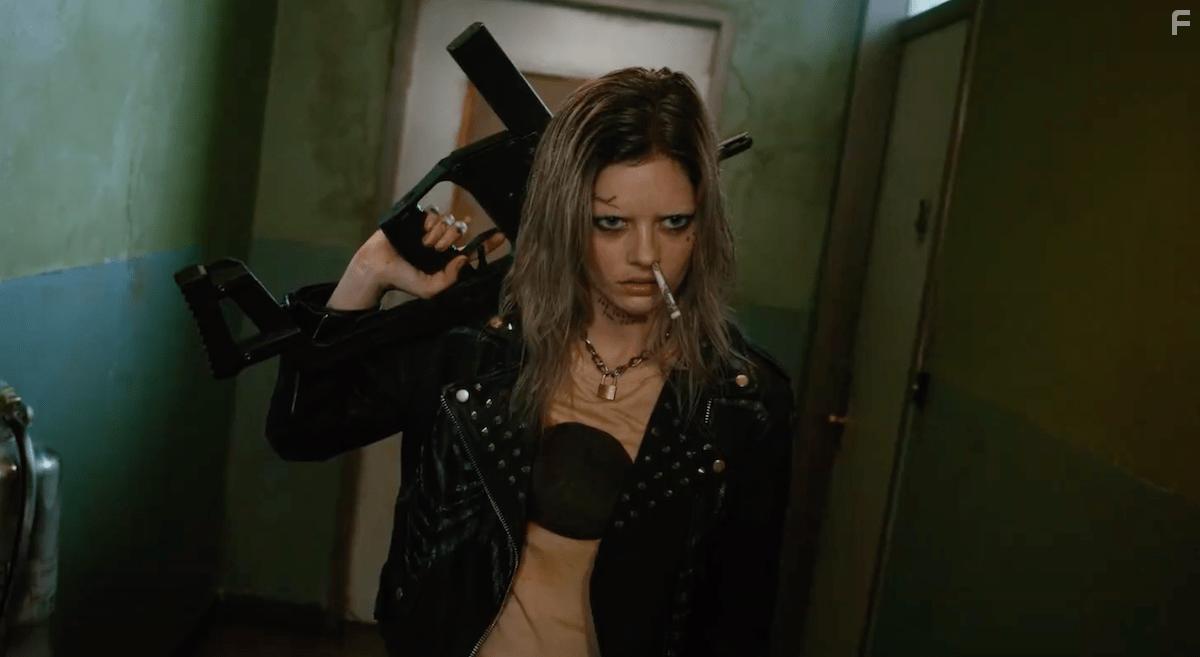 Samara Weaving in Guns Akimbo (2019)