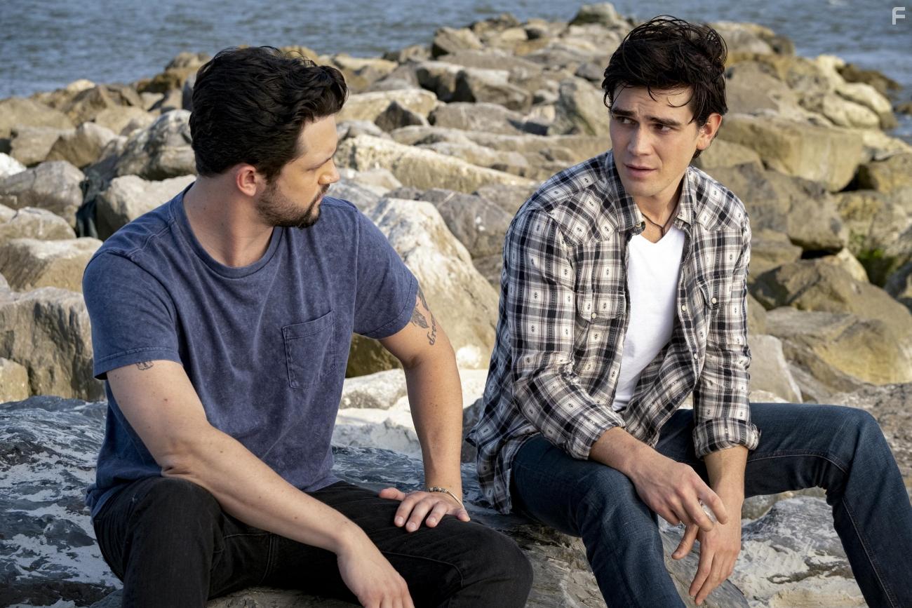 Nathan Parsons and K.J. Apa in I Still Believe (2020)