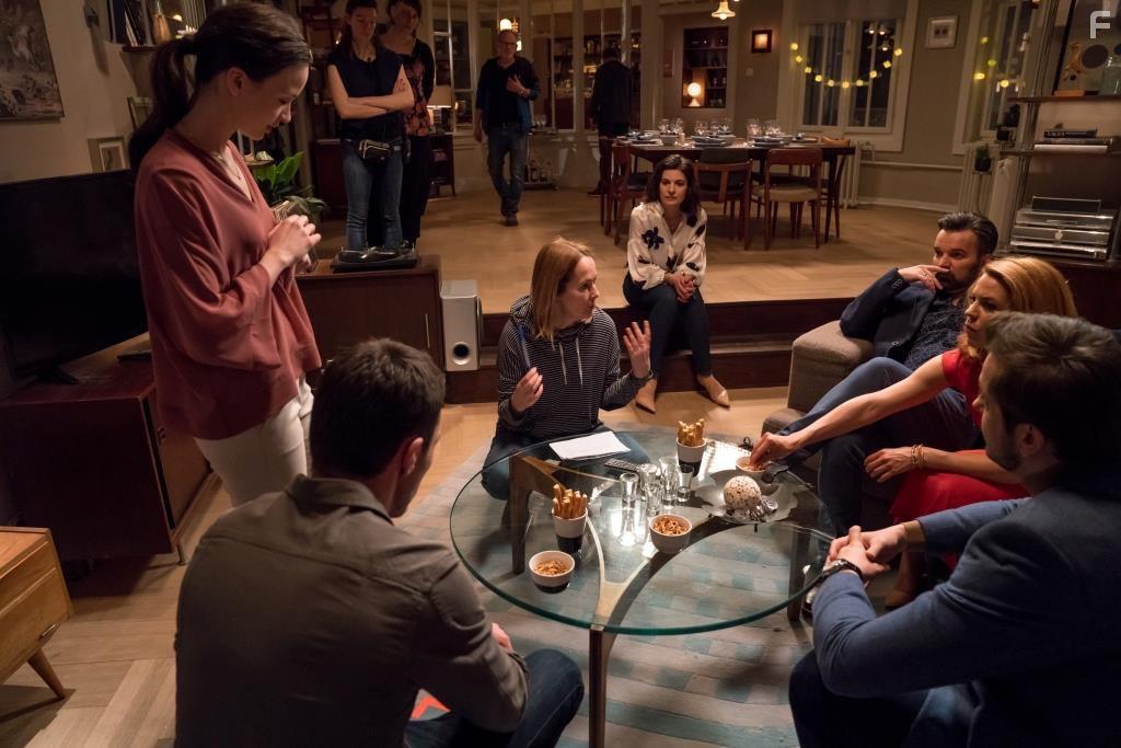 Krisztina Goda, Tams Lengyel, Gbor Hevr, Bla Mszros, Viktria Szvai, va Bata, and Franciska Trcsik in BK (2018)