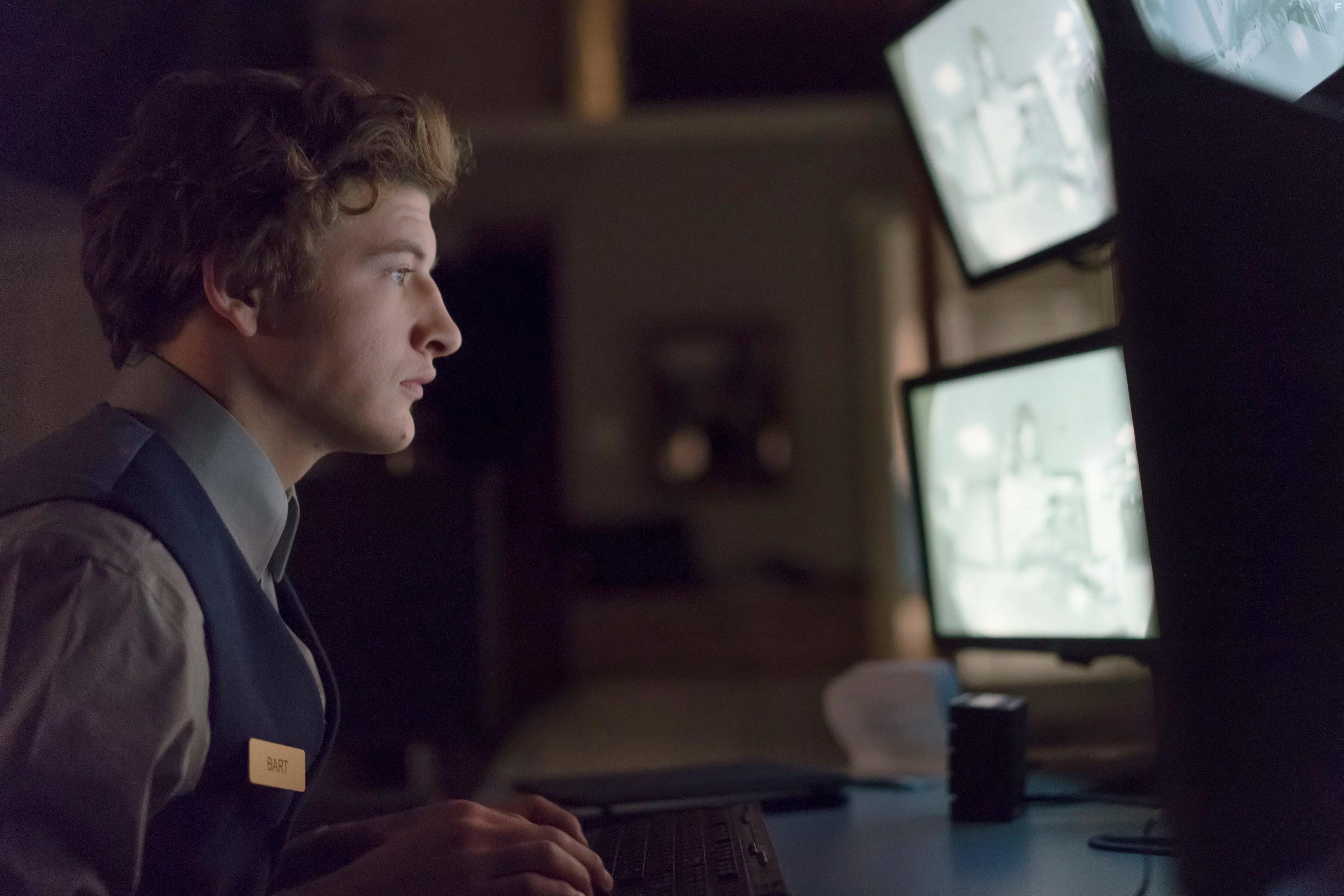 Tye Sheridan in The Night Clerk (2020)