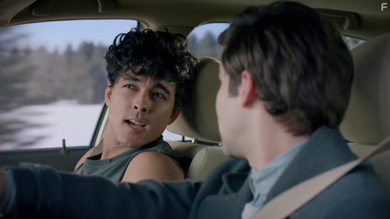 Jake Borelli and Niko Terho in The Thing About Harry (2020)