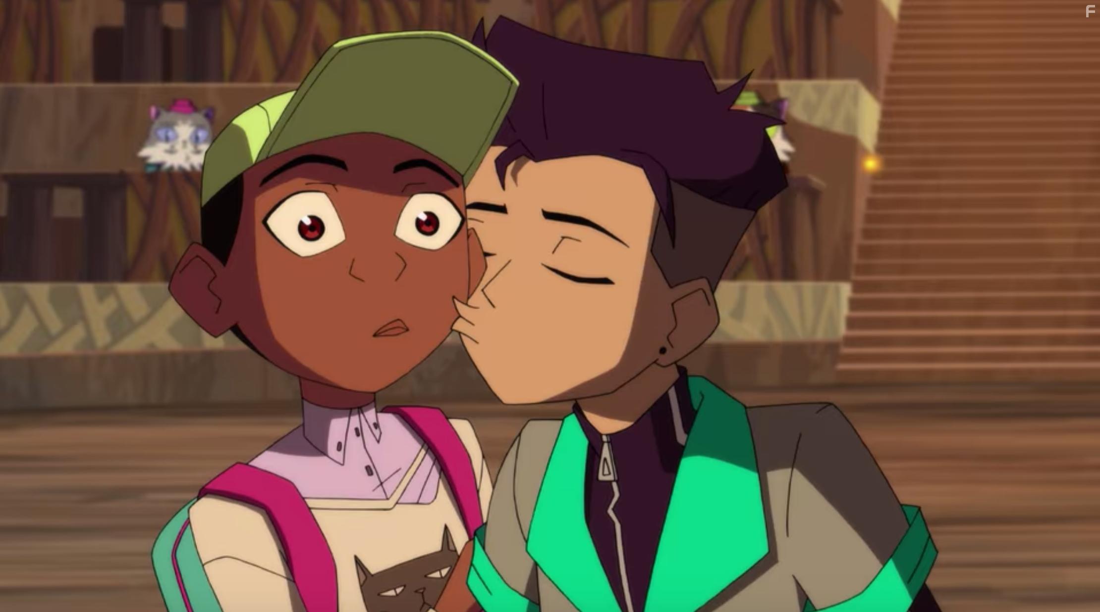 Coy Stewart and Giullian Yao Gioiello in Kipo and the Age of Wonderbeasts (2020)