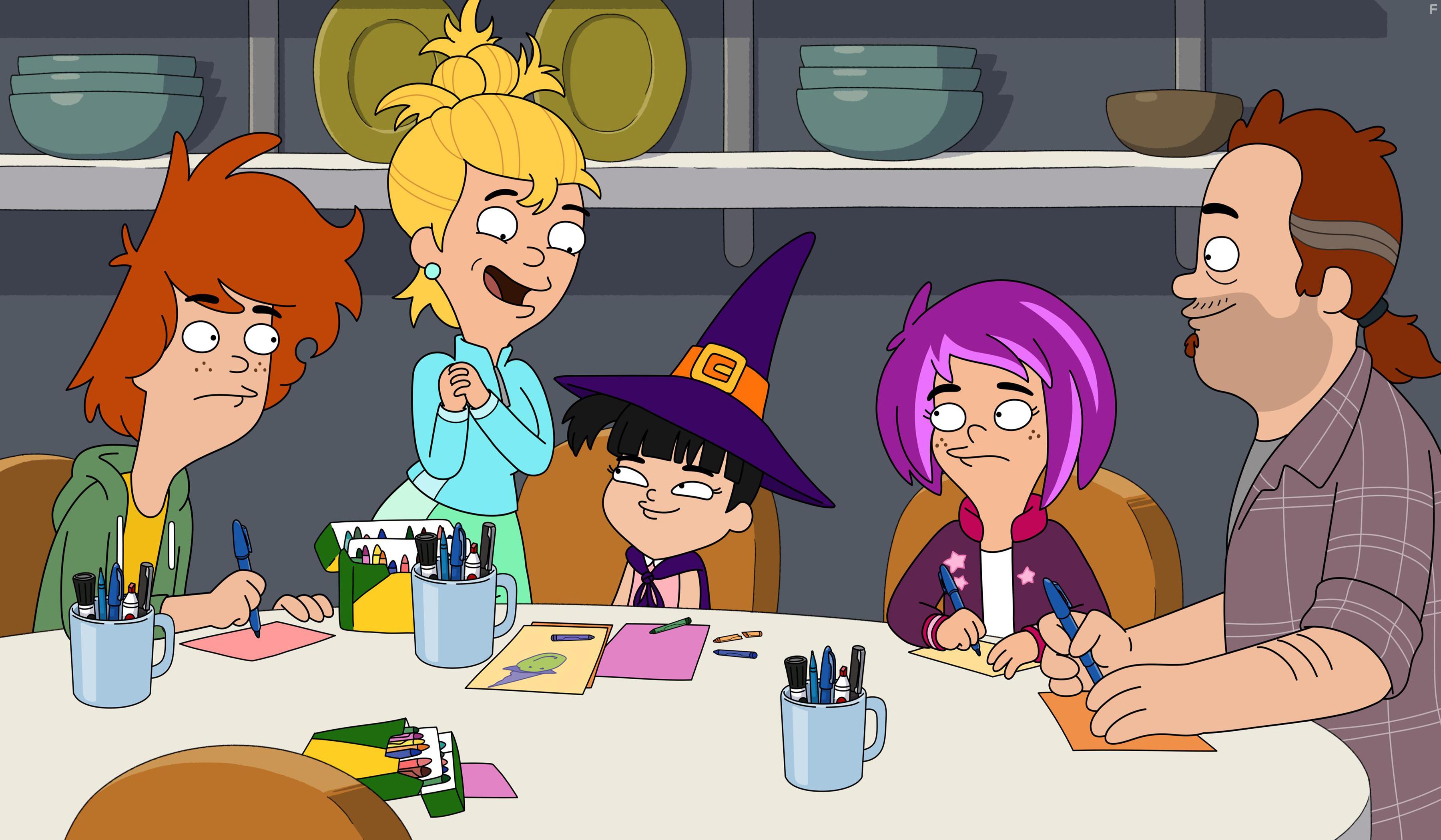 Ty Burrell, Amy Poehler, Riki Lindhome, and Joy Osmanski in Duncanville (2020)