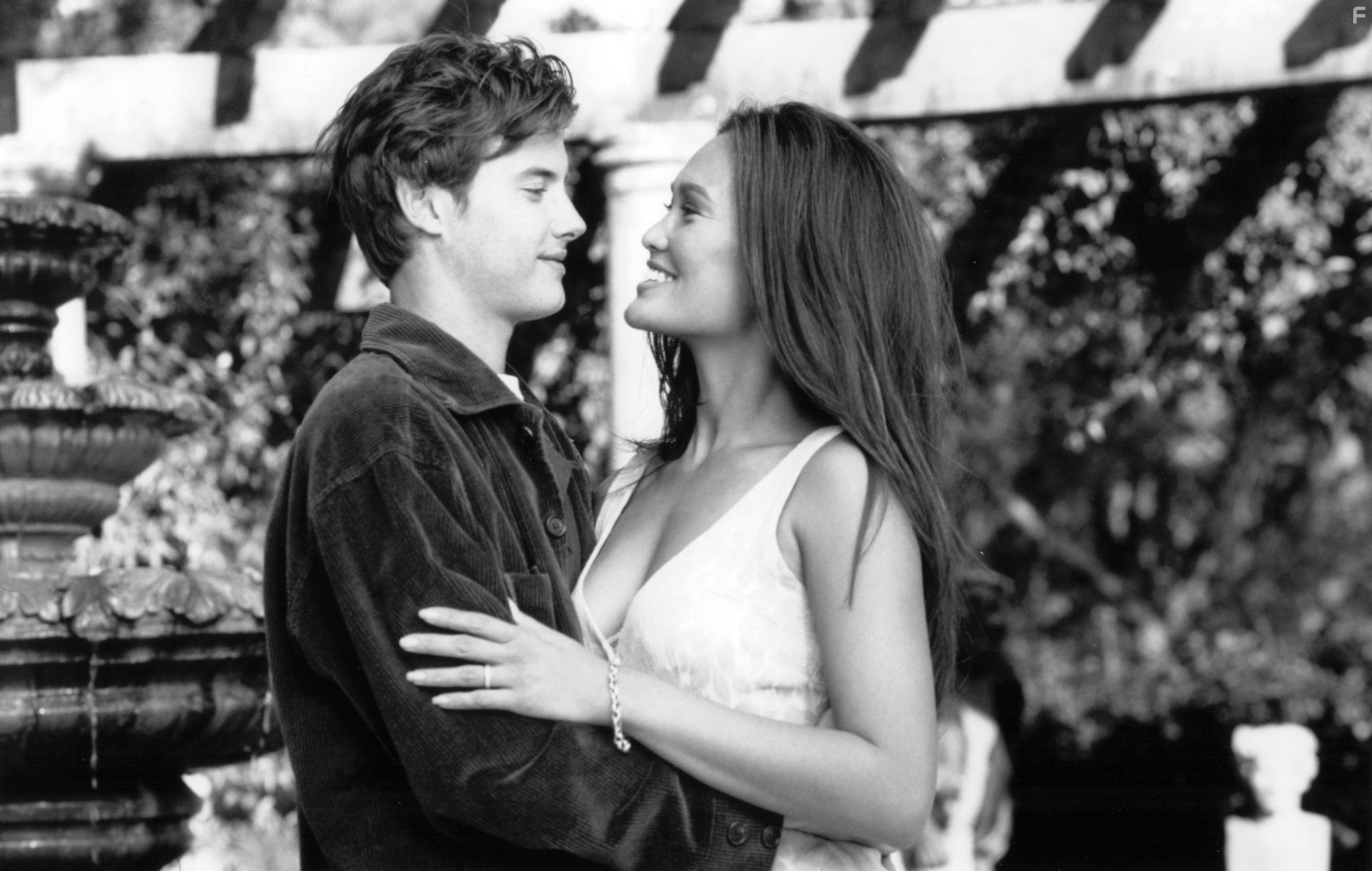 Tia Carrere and Jason London in My Teacher's Wife (1999)