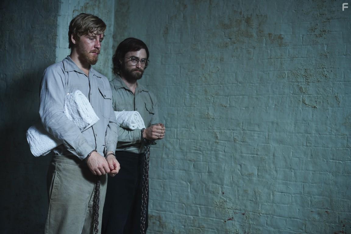 Daniel Radcliffe and Daniel Webber in Escape from Pretoria (2020)