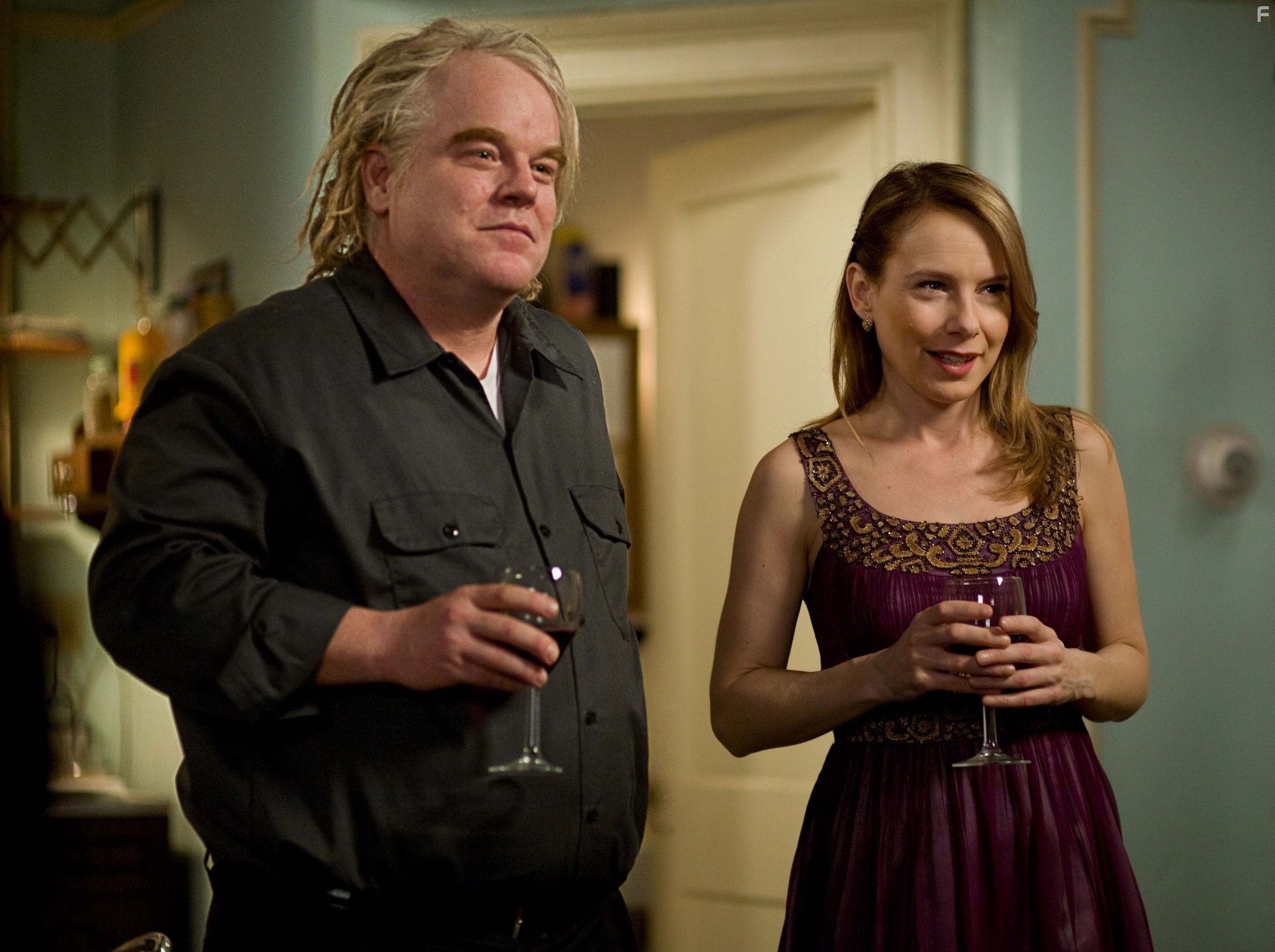 Philip Seymour Hoffman and Amy Ryan in Джек отправляется в плаванье (2010)
