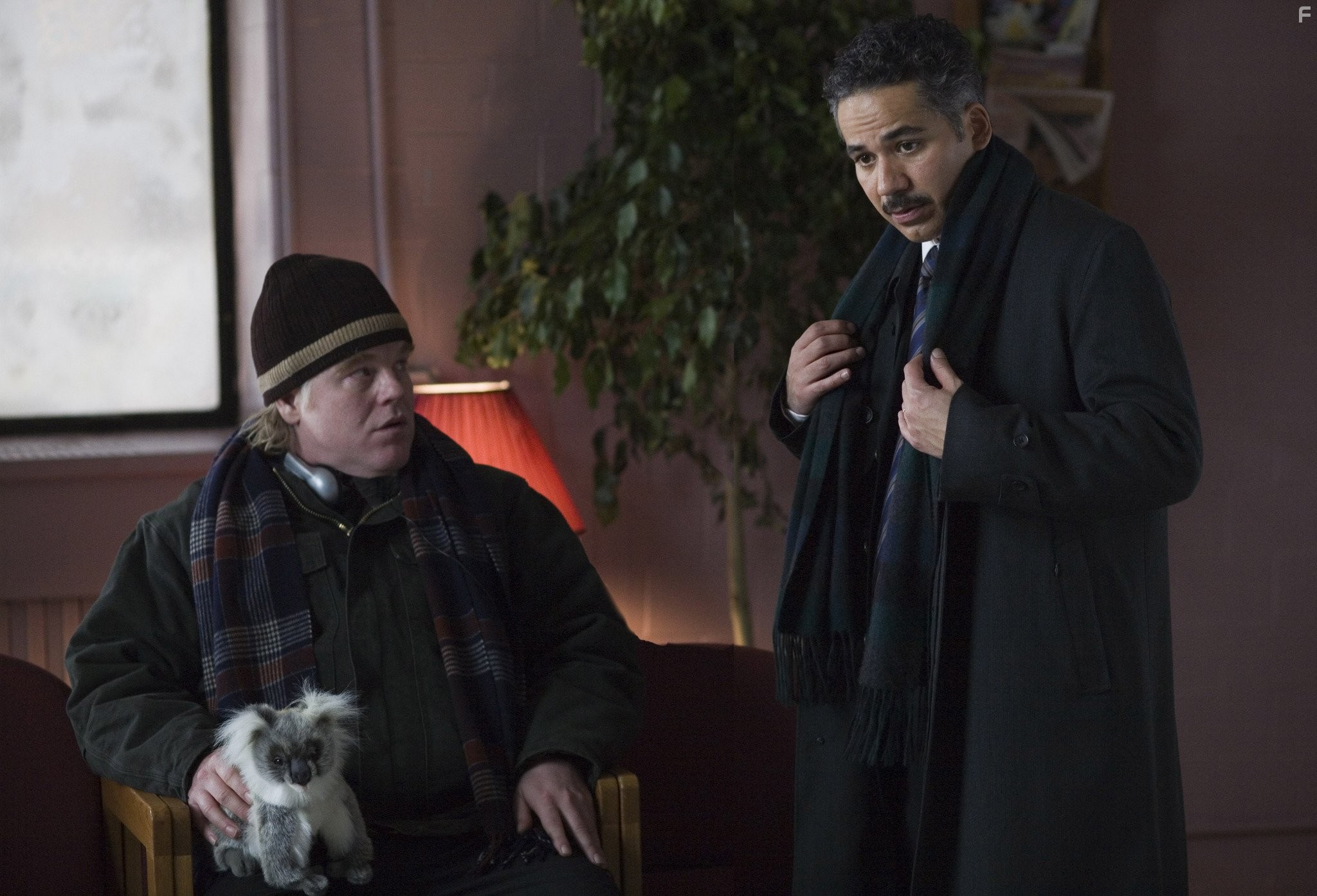 Philip Seymour Hoffman and John Ortiz in Джек отправляется в плаванье (2010)