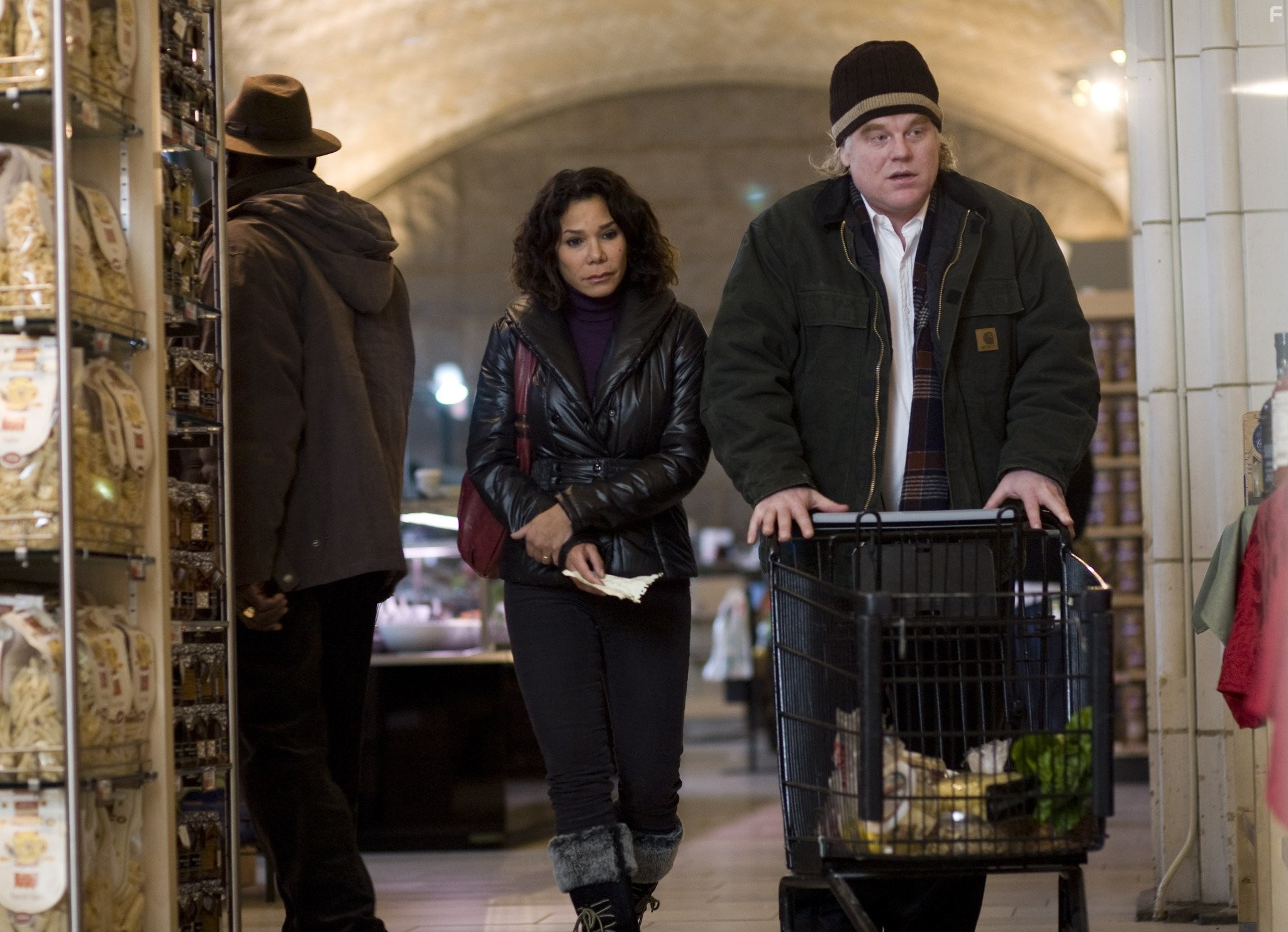 Philip Seymour Hoffman and Daphne Rubin-Vega in Джек отправляется в плаванье (2010)