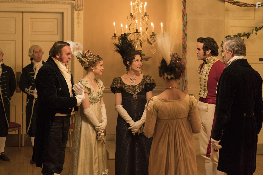 Philip Glenister, Tamsin Greig, Jeremy Neumark Jones, and Emily Reid in Belgravia (2020)