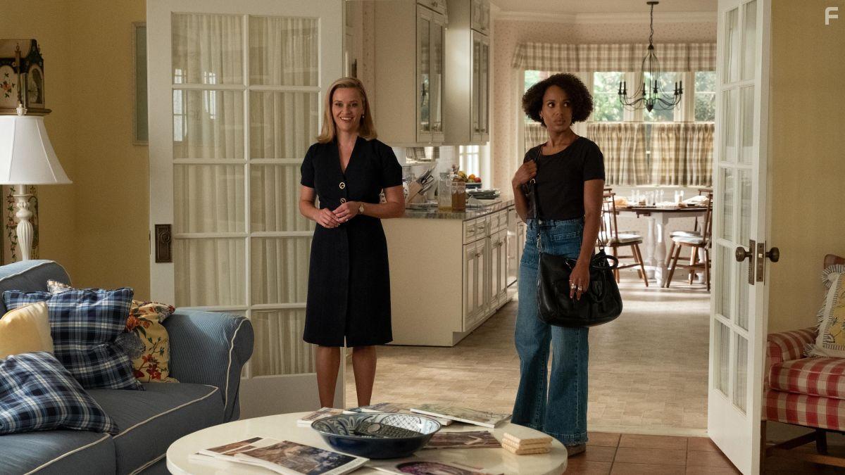 Reese Witherspoon and Kerry Washington in Little Fires Everywhere: Seeds and All (2020)
