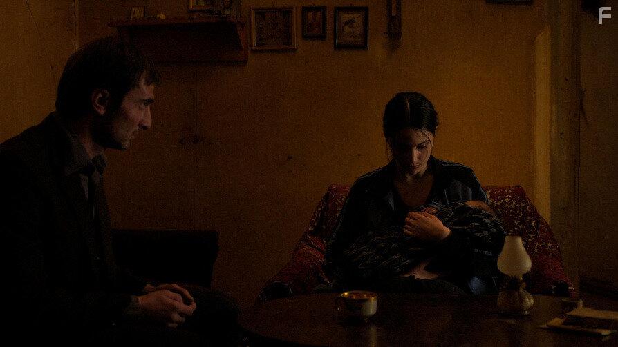 Giorgi Petriashvili and Natalia Jugheli in The Criminal Man (2019)