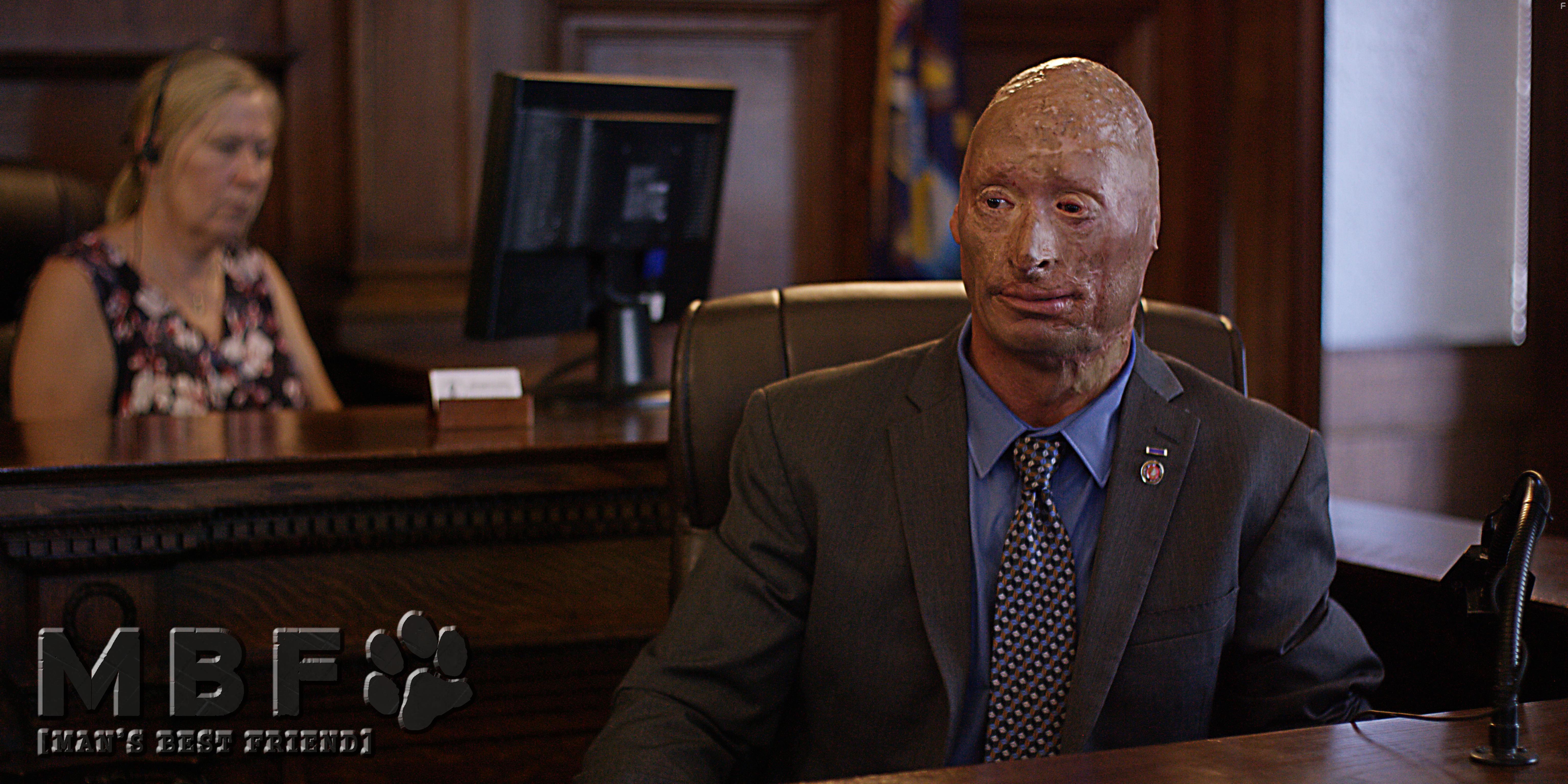 Robert Henline and Donna Johnson-Kintgen in MBF: Man's Best Friend (2019)