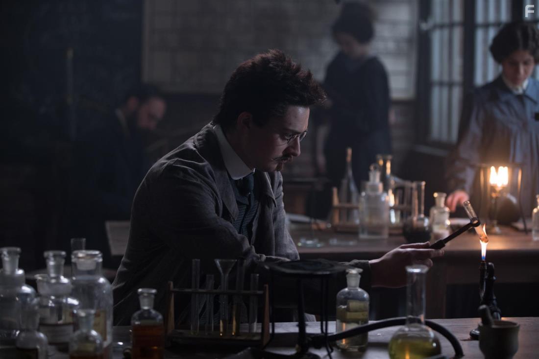 Aneurin Barnard in Radioactive (2019)