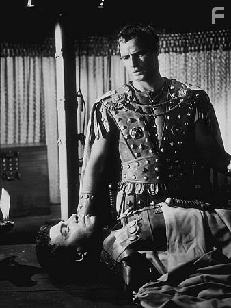 "Julius Caesar" Marlon Brando as Mark Antony James Mason as Brutus 1953 MGM/Turner Ent