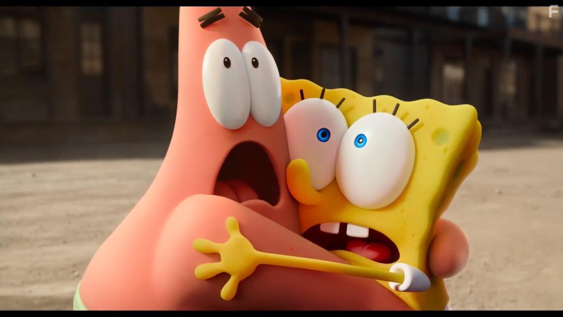 Bill Fagerbakke and Tom Kenny in SpongeBob: Schiet te Hulp (2020)