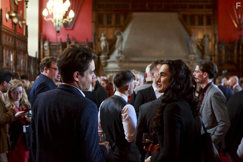 73rd Edinburgh International Film Festival 2019 Castle Reception - Kerry Browne with Khaled Spiewak.