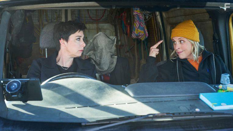 Mel Giedroyc and Sue Perkins in Hitmen (2020)