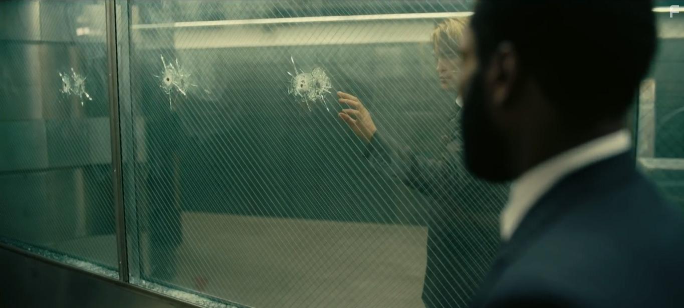 John David Washington and Robert Pattinson in Tenet (2020)