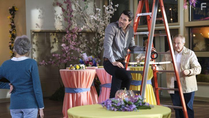 Michele Scarabelli and Brett Dalton in Just My Type (2020)