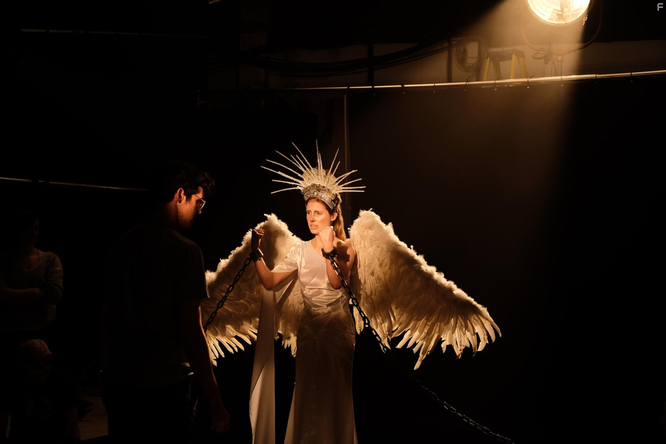 On set of the feature film "The 20th Century", directed by Matthew Rankin