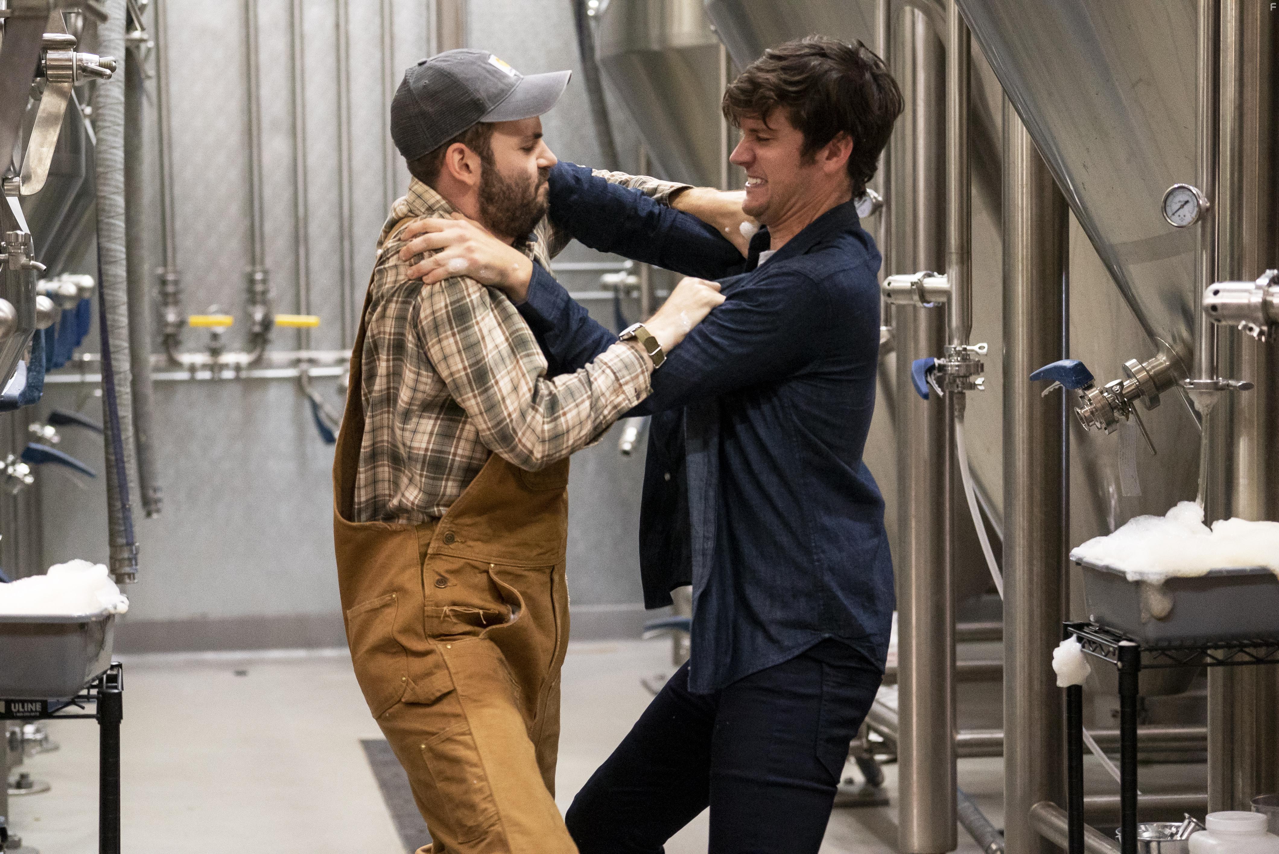 Alan Aisenberg and Mike Castle in Brews Brothers (2020)