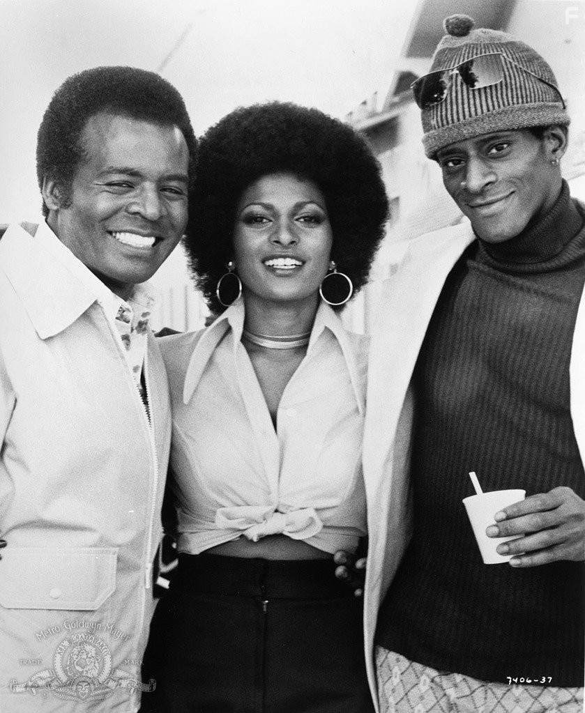 Pam Grier, Terry Carter, and Antonio Fargas in Фокси Браун (1974)