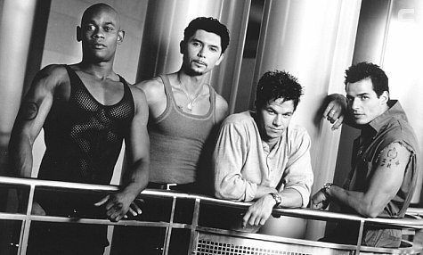 Mark Wahlberg, Lou Diamond Phillips, Antonio Sabato Jr., and Bokeem Woodbine in Большое дело (1998)