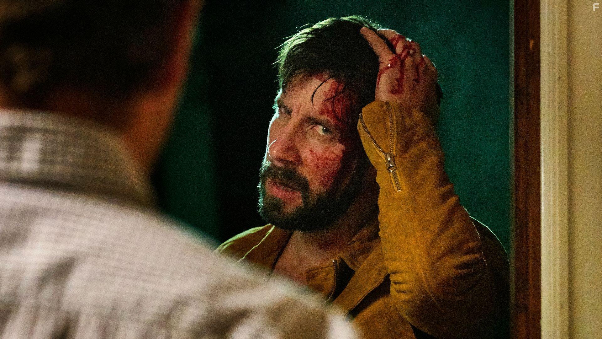 Claus Riis stergaard and Anders Juul in Fred til lands (2019)