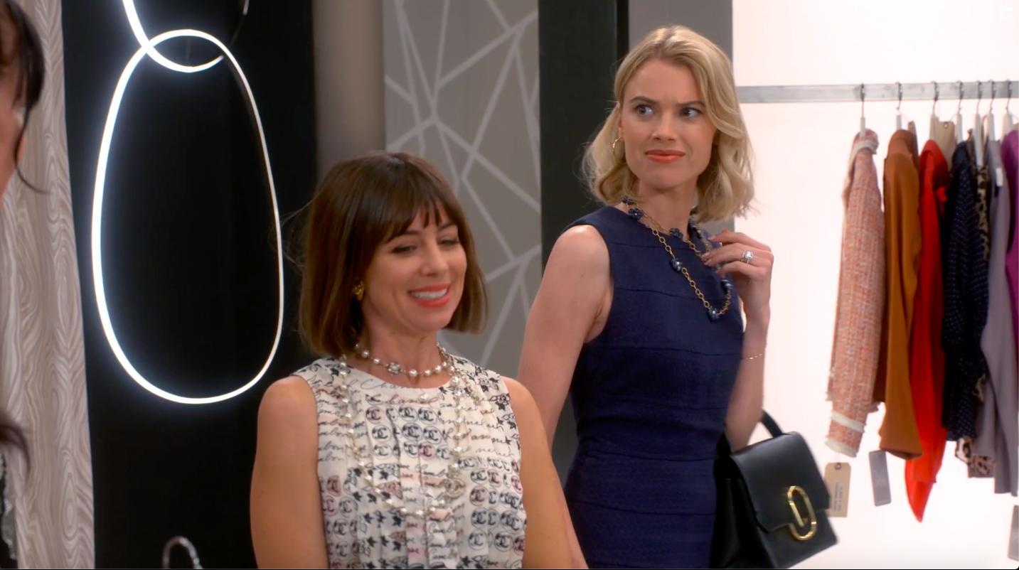 Natasha Leggero and Alexandra Grossi in Broke (2020)