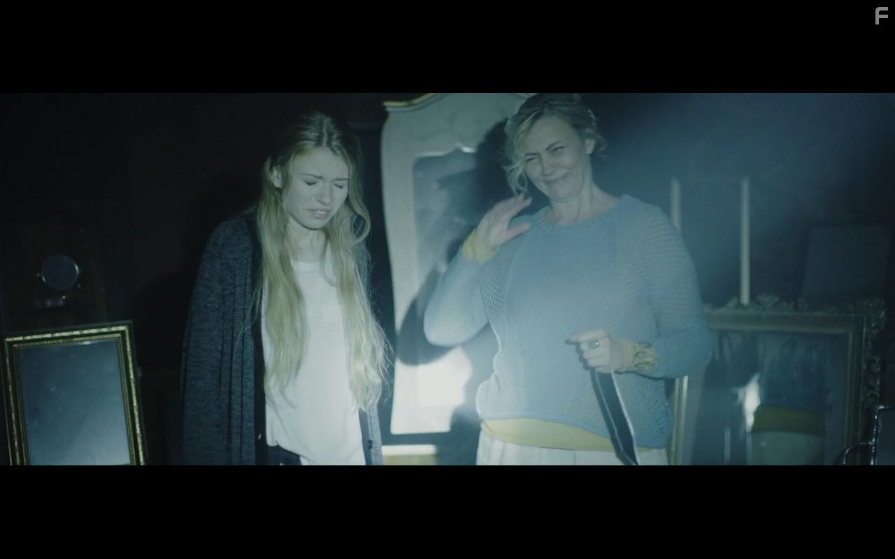 Jan Broberg and Addy Miller in Behind You (2020)