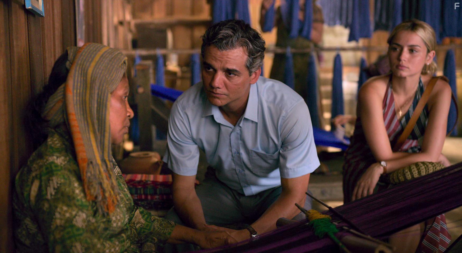 Wagner Moura, Senhorinha Gama Da Costa Lobo, and Ana de Armas in Sergio (2020)